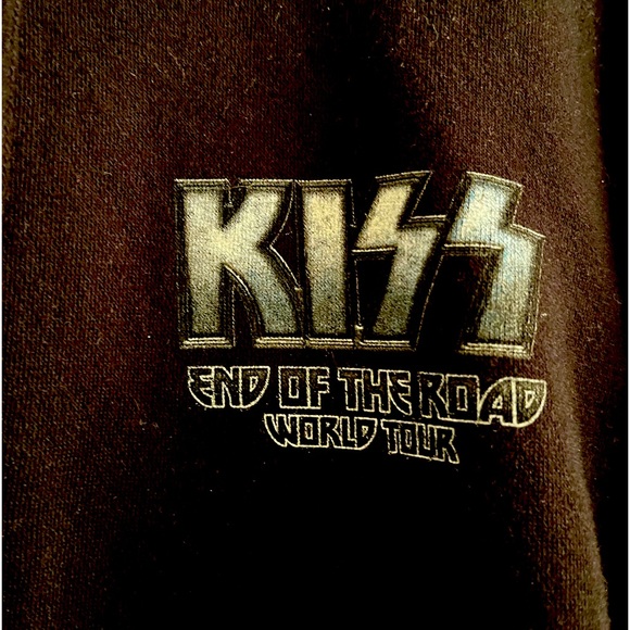 KISS “End Of The Road Tour” Zip Hoodie Small. Pre-Owned. Excellent Condition. - Picture 2 of 9